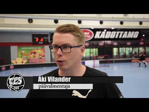 TPS-TV: Naisten edustusjoukkueen päävalmentaja Aki Vilander