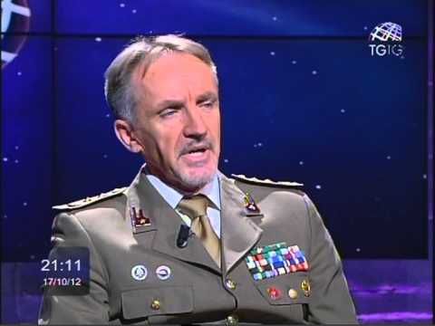 Il Col. Francesco Tirino, portavoce della Brigata "Garibaldi" ospite di TGtg