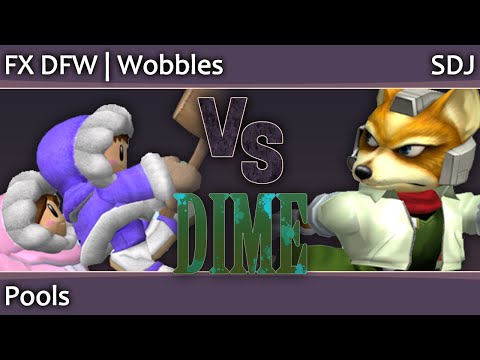 DIME 12 Melee - FX DFW Wobbles (ICs) vs SDJ (Fox) - Pools