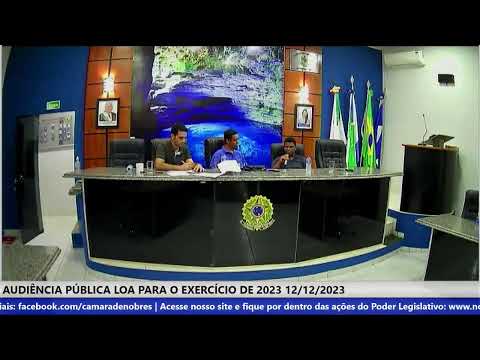 AUDIÊNCIA PÚBLICA  LOA EXERCICIO DE 2023