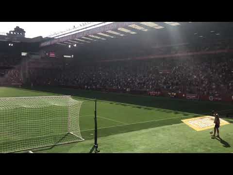 El gol de Babin al C.D. Mirandés visto desde la grada (Sporting 2, Mirandés 1).