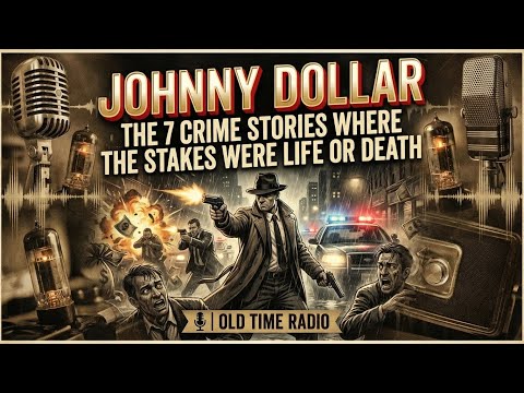 Johnny Dollar: 7 Crime Stories Where the Stakes Were Life or Death | Old Time Radio