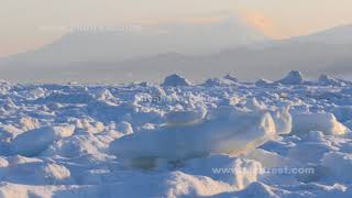 冬の流氷