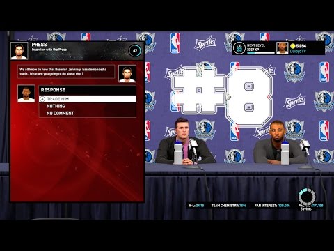NBA 2K15 MyGM Mode [Ep.8]: Dallas Mavericks - Demanding A Trade!