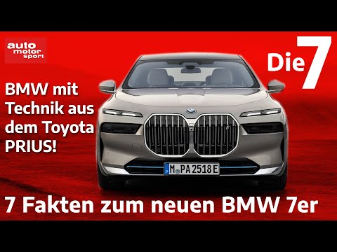 7 Fakten zum neuen BMW 7er und i7: Mehr als nur Niere! I auto motor und sport