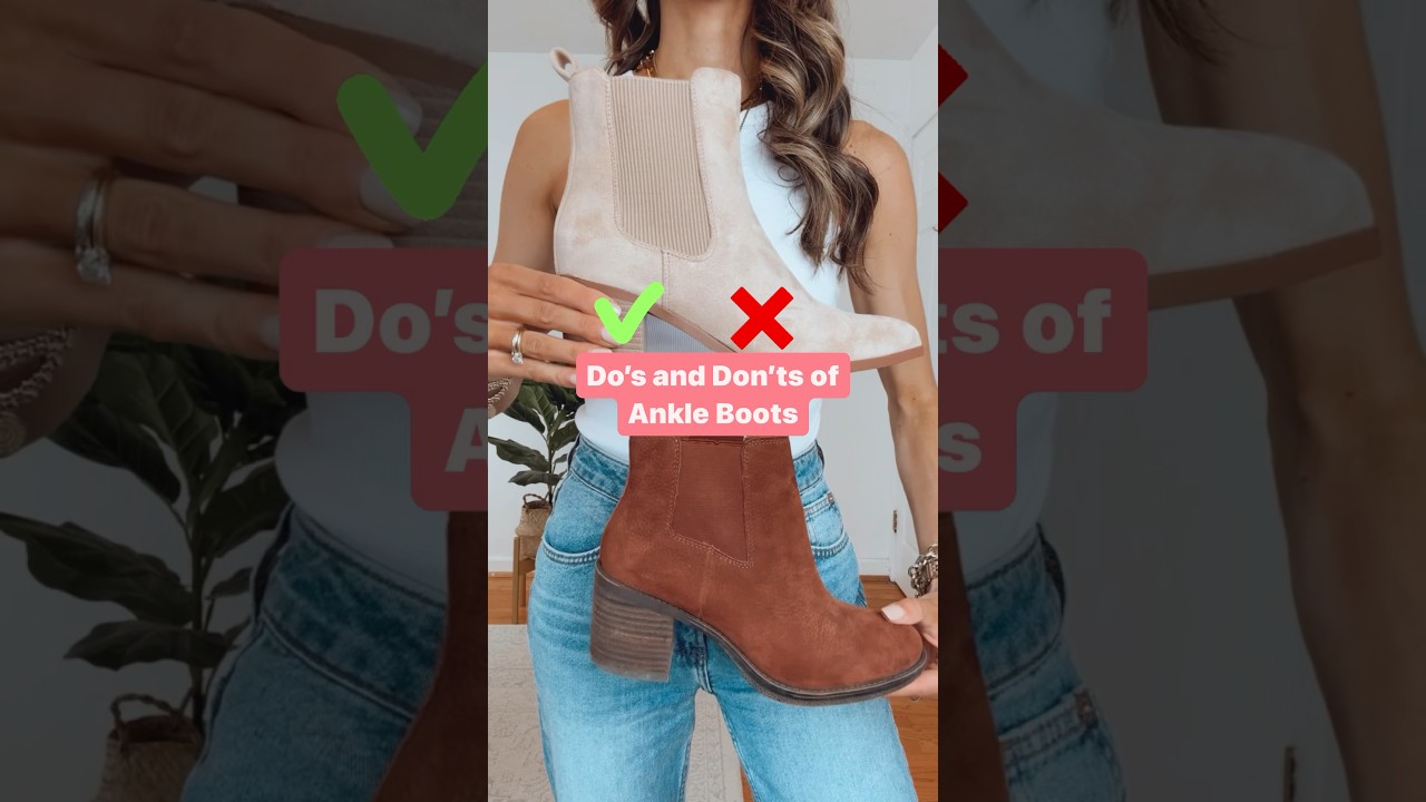 Do’s and Don’ts of Ankle Boots #ankleboots #boots #jeans