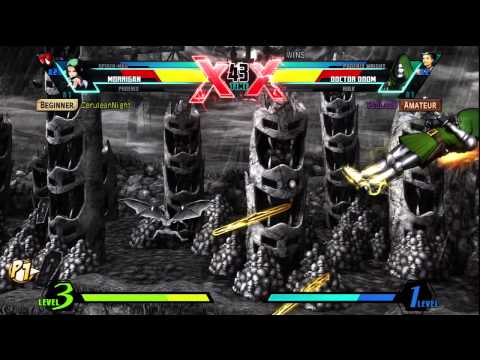 Ultimate Marvel vs Capcom 3 (PS3) -- Non-Ranked Matches 125 - Standing H and Doom Shenanigans