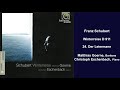 Franz Schubert: Winterreise D 911 - 24. Der Leiermann - Matthias Goerne - Christoph Eschenbach