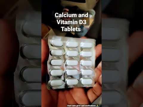 Calcium and vitamin d3 tablets i.p.
