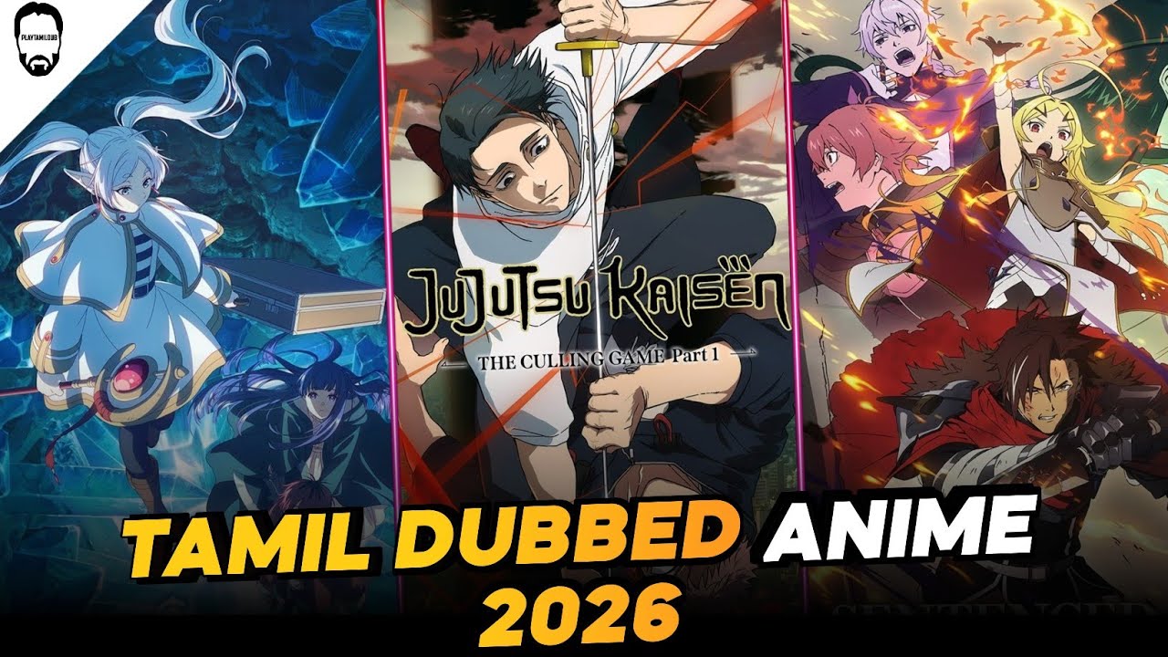 All New Tamil Dubbed Animes 🤩 | Crunchyroll | Playtamildub 