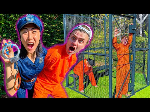I LOCKED THE BOYS IN A PRISON FOR 24 HOURS!!