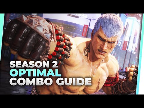 Bryan Fury Optimal Combo Guide - Season 2 | TEKKEN 8