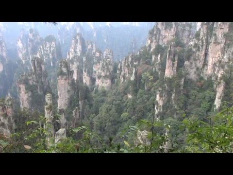 Província de Hunan, China - Paisagem de Zhangjiajie Zhangjiajie, Hunan HD 1920X1080