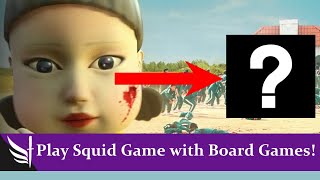 How to play Squid Game using Board Games (Squid Game in Real Life)