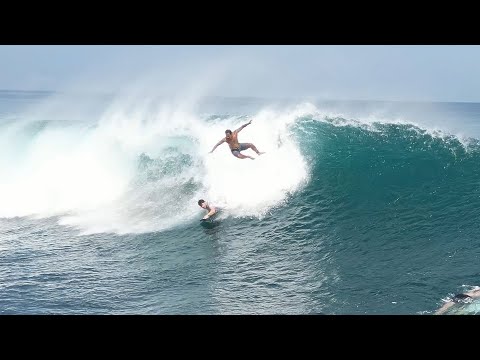 THE CRAZIEST DROP IN EVER AT ULUWATU ??