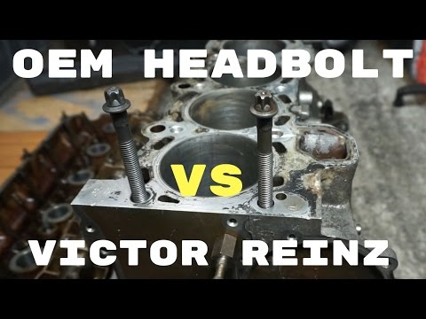 BMW M54 CYLINDER HEAD BOLTS OEM vs AFTERMARKET