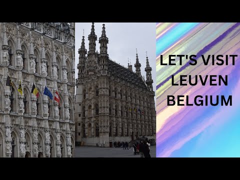 LET'S VISIT LEUVEN BELGIUM!!! Inay Cherry Pinay in Belgium