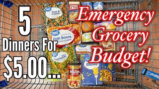 $5 Family Dinners | Easy & Delicious Meals on an EXTREME BUDGET!