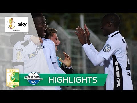 BSG Chemie Leipzig - SC Paderborn 07 0:3 | Highlights - DFB-Pokal 2018/19 | 2. Runde