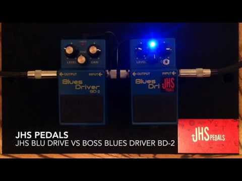 JHS Modded Boss Blues Driver BD-2 Blu Drive Overdrive Guitar JHS Modded Boss Blues Driver BD-2 Blu Drive Overdrive Guitar