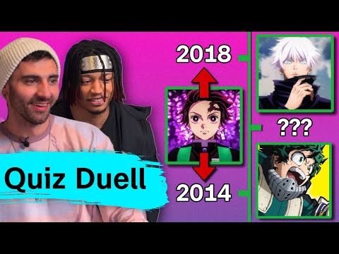 Welcher MANGA erschien zuerst? 2vs2 CHALLENGE