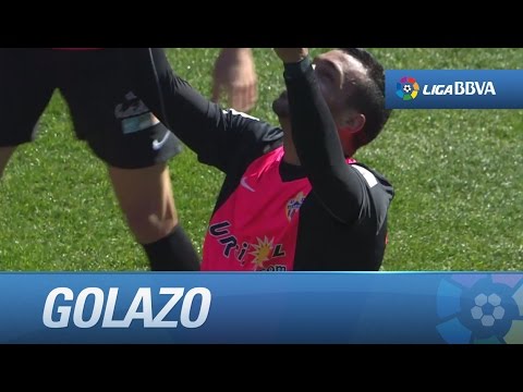 Golazo de Míchel (1-1) en el Córdoba CF - UD Almería