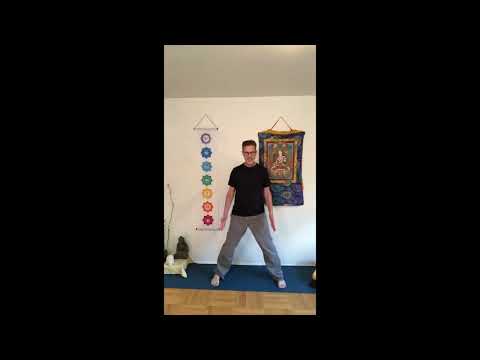 Sway the Head and Shake the Tail (Spine stretching exercise)