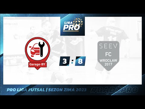 Skrót | Garage-BY - Seev Tel. dla Biznesu 3:8, Sezon Zima - Futsal 2023, PRO Liga Wrocław,15.01.2023