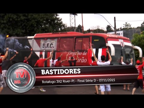 BASTIDORES: Botafogo 3x2 River-PI - Final da Série D - 07/11/2015