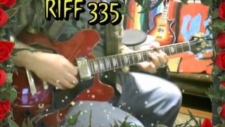 Video thumbnail for Riff 335 electric guitar by slobomitic