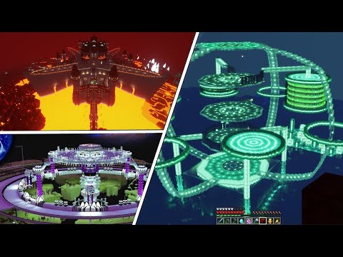 Die krassesten MINECRAFT BASEN die du je gesehen hast!