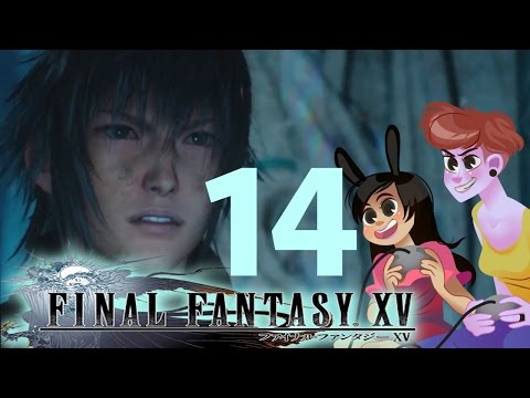 FINAL FANTASY 15 - 2 GIRLS 1 LET'S PLAY PART 14: ICE COLD BABY