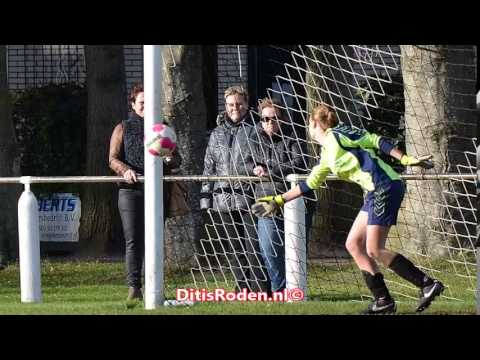 Meisjes Roden MB1 met overmacht kampioen na winst op Zuidhorn