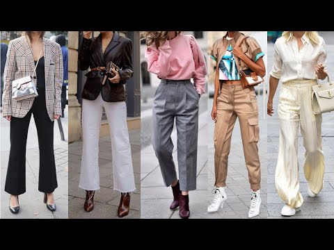 Pantalones en TENDENCIA de MODA en TONOS NEUTROS LOOKS y OUTFITS