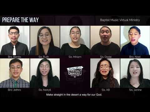 Prepare the Way | Baptist Music Virtual Ministry