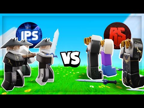 IPS vs RS Official Clan War [Round 2] Roblox Bedwars