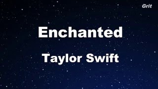 Download lagu Enchanted Taylor Swift Karaoke No Guide Melody... mp3