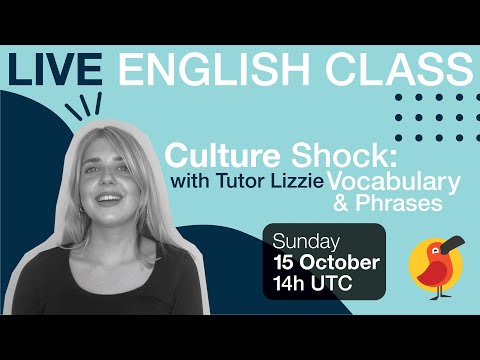 Cambly Live – Culture Shock: Vocabulary & Phrases