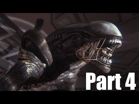 Alien Isolation Walkthrough Part 4 - Encounters (PC/Xbox 360/Xbox One/PS3/PS4)