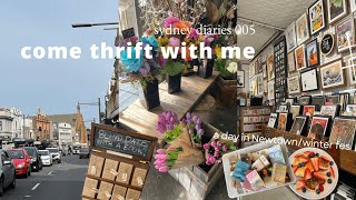 【syd diaries005】古着巡り、大好きなジェラート屋さん/thrifting, gelato & winter festival