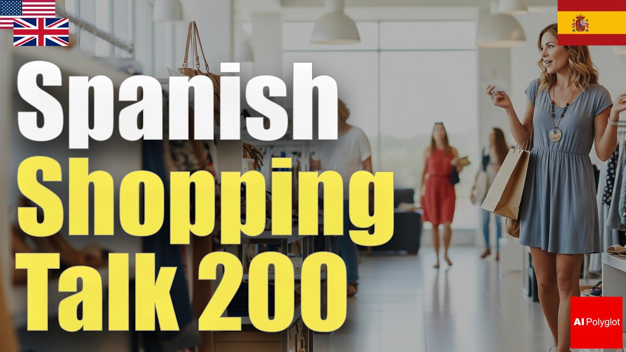 Spanish Shopping Talk 200 | Passive listening | Must-Know | with hiragana episode artwork