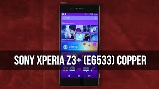 Sony Xperia Z3+ E6553 (Copper) - відео 8