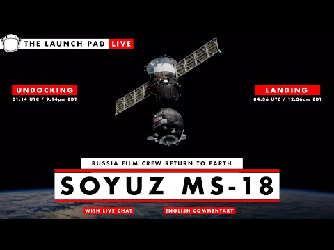 REPLAY! Soyuz MS-18 Returns Russia Film Crew To Earth | Full Return Mission Coverage