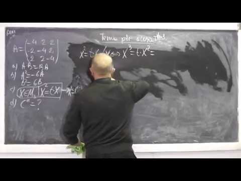 2/2 Lectia 650 - Matrice Binomul lui Newton Inductia matematica Siruri - Tema la Clasa 11