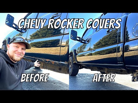 Installing Bushwacker Rocker Covers On My Silverado LBZ Duramax