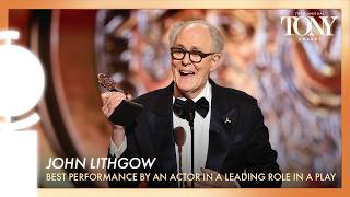 John Lithgow | 2026 Tony Awards Acceptance Speech
