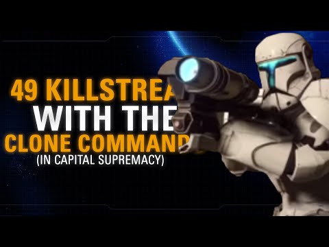 49 CLONE COMMANDO KILLSTREAK/GAMEPLAY! Star Wars Battlefront 2 (Naboo)