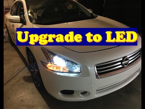 Nissan Maxima How to Change ALL lights to LED