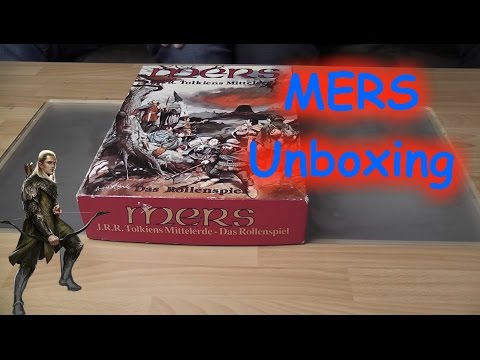 MERS Unboxing Mittelerde Rollenspiel [Deutsch][German]