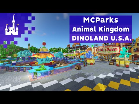 Dinoland USA Enhancements | Disney's Animal Kingdom | MCParks | Minecraft